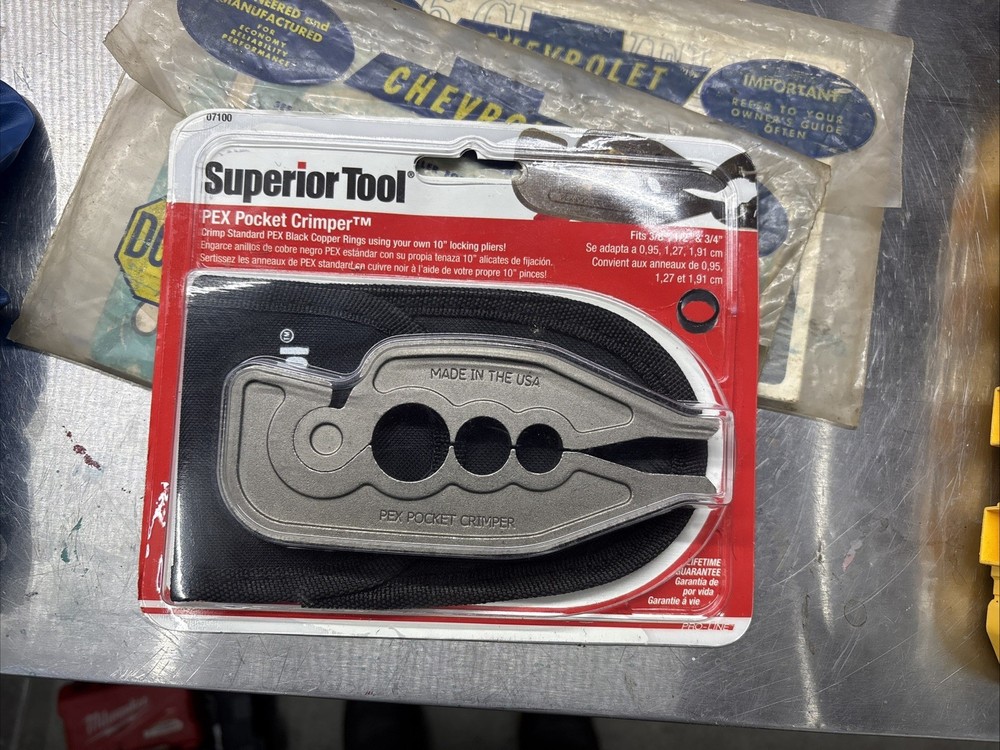 Superior Tool 07100 Pex Pocket Crimper
