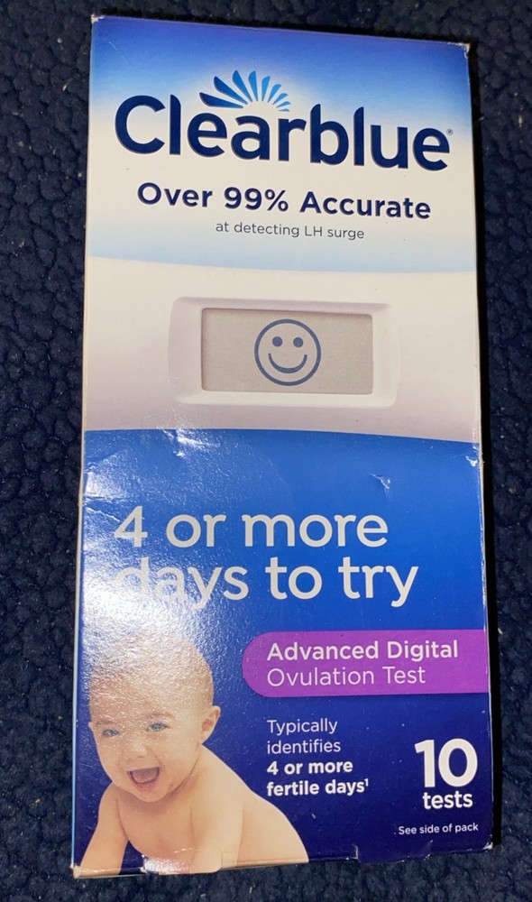Clearblue Advanced Digital Ovulation Test 10 Count EXP: 02/2026