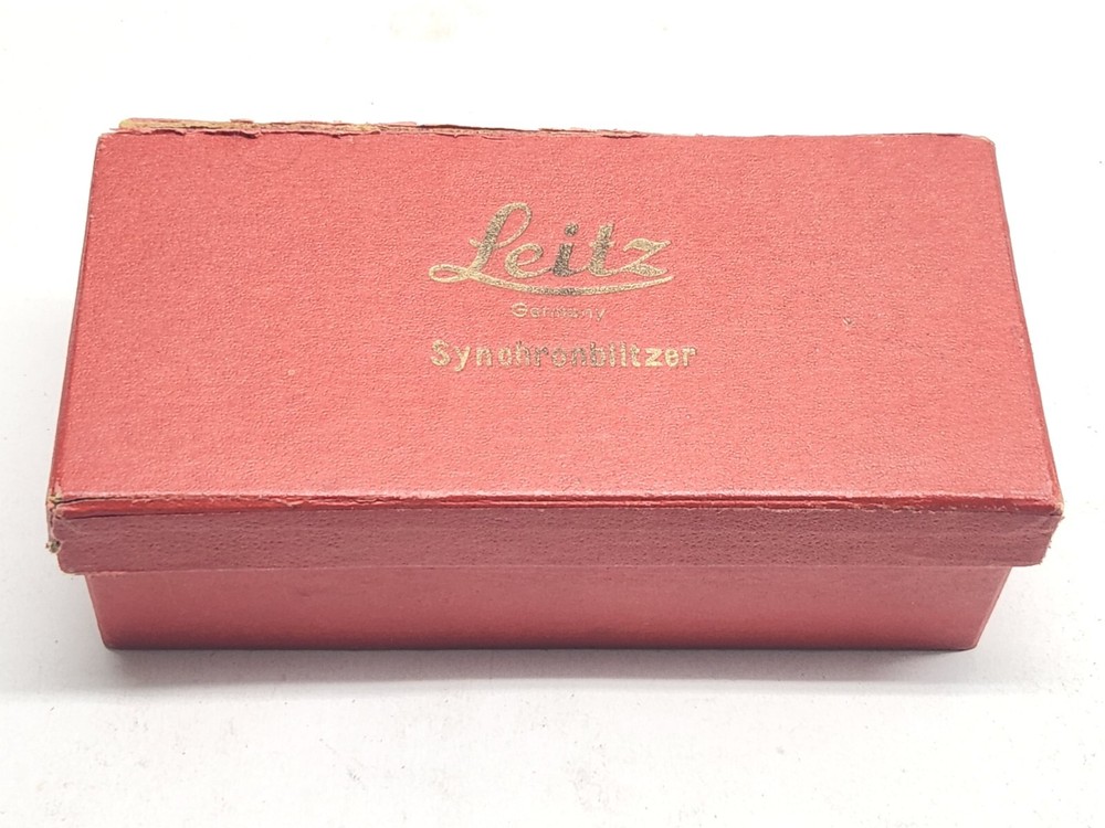 Leitz Germany Synchronblitzer Flash Camera Accessory w/ Box Untested