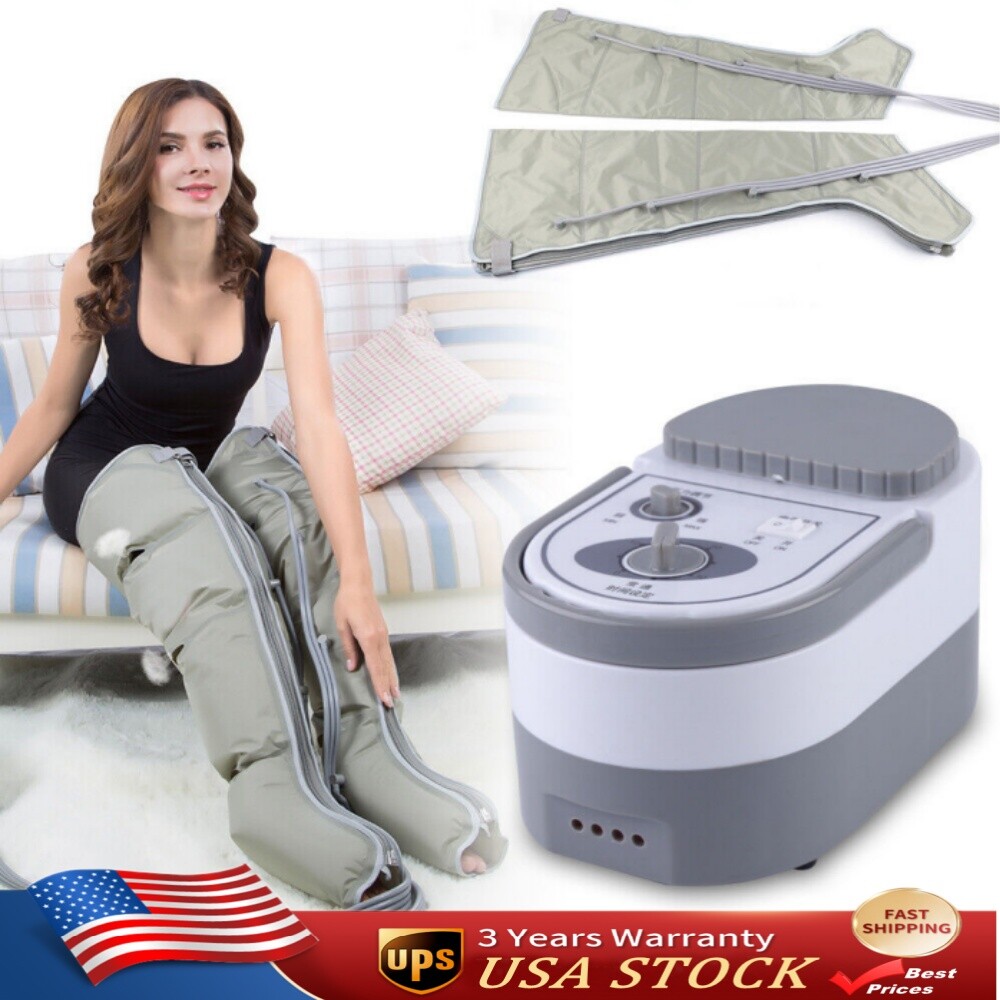 Leg Compression Massager Device Lymphedema Leg Recovery Compression Boot