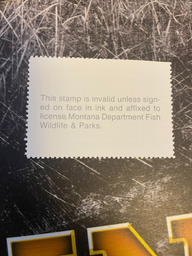 1994 Montana State Duck Stamp,