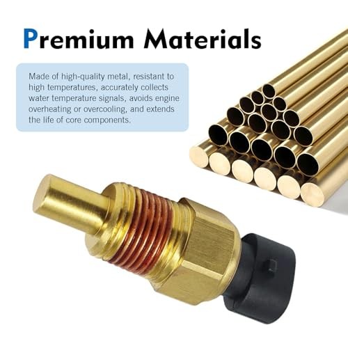 Engine Coolant Temperature Sensor, Heat-Resistant Sensitive Water Temperature