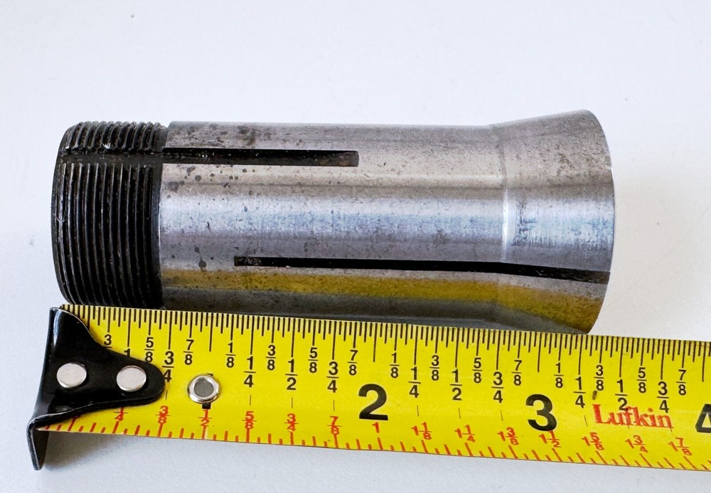 15/16" HARDINGE 5C Round Collet External & Internal Threads .9375" USA