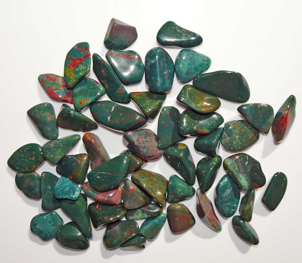 Fancy Jasper - 3.9 ounces Medium/Small Tumbled Stones rt544c