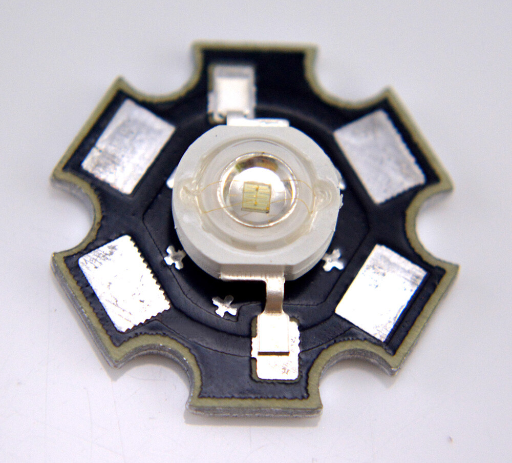 3W 680NM 810NM 850NM 940NM 1050NM Infrared IR Led Light Bulb 20mm PCB Star Lamp