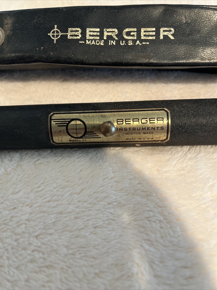Berger Instruments Model 55 Hand Sight Level