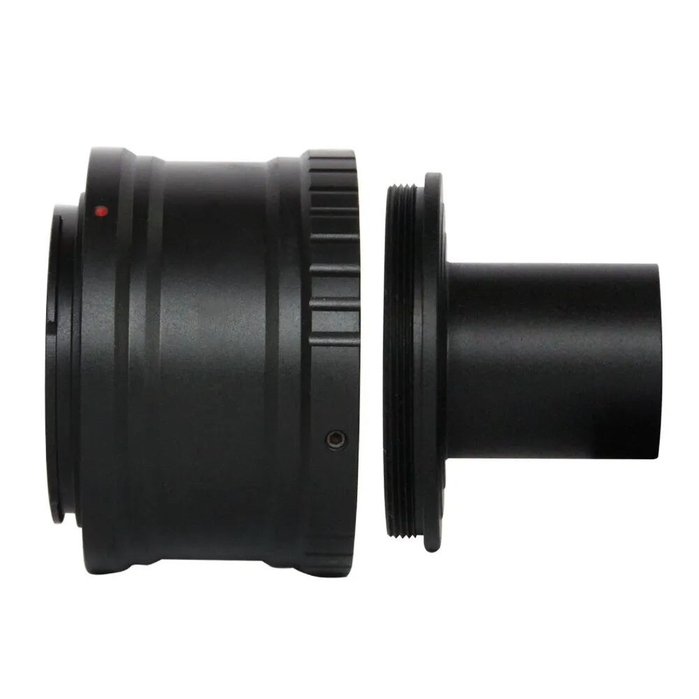 23.2mm T Ring Mount Set for Mirrorless Camera Adapter Microscope Eyepiece Ports