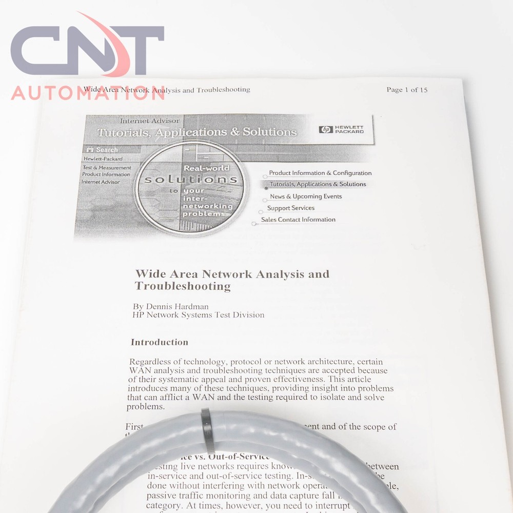 Agilent Technologies HP Internet Wan Advisor J2300D-2 W/ E4594A Module