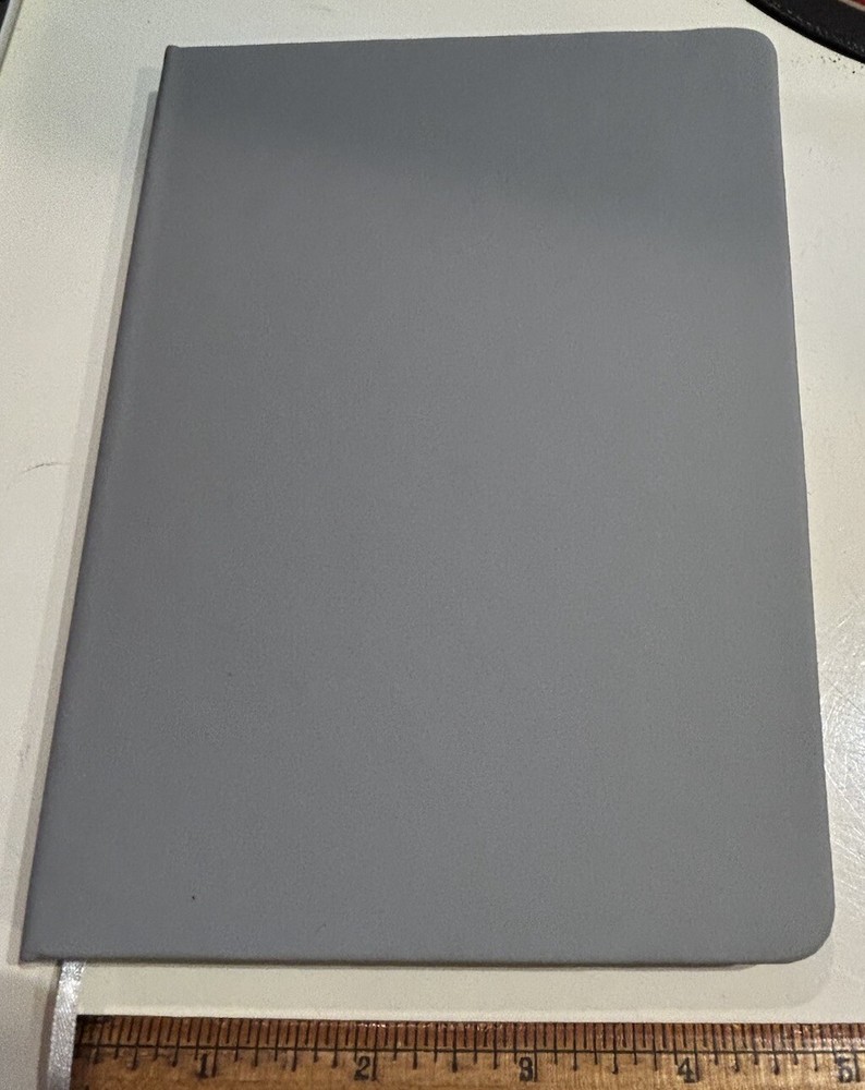 Gray 5"x 7" Lined Journal - 64 Pages - Used