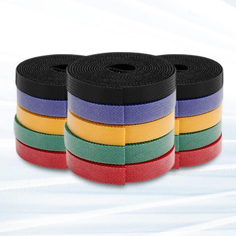 Hook And Loop Cable Ties Reusable Double Sided Straps Width 20mm Various Colours