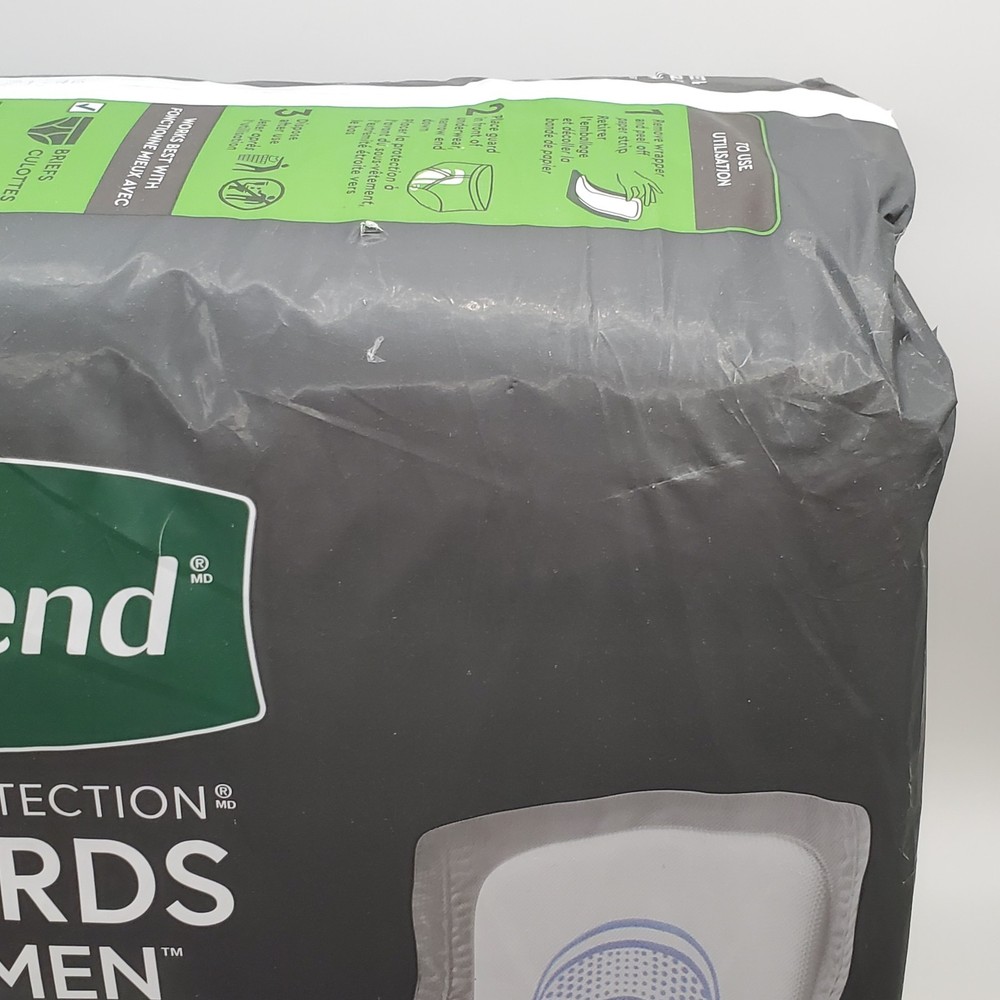 Depend Mens Guards 84ct Maximum Absorbency Bladder Control Pads Dry Odor Shield