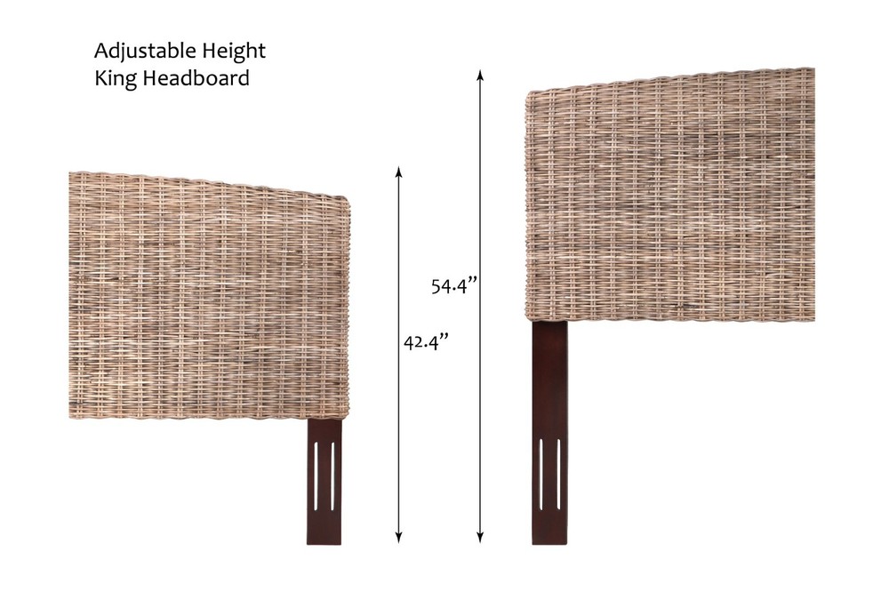 Cardiff Rattan King Headboard