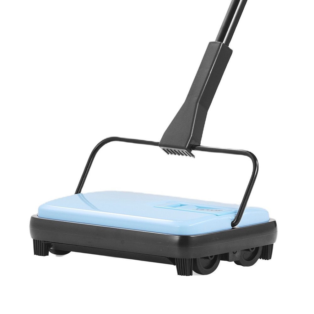 Carpet Sweeper Manual Floor Sweeper 300 ml Dustbin Capacity Easy Empty 6.7