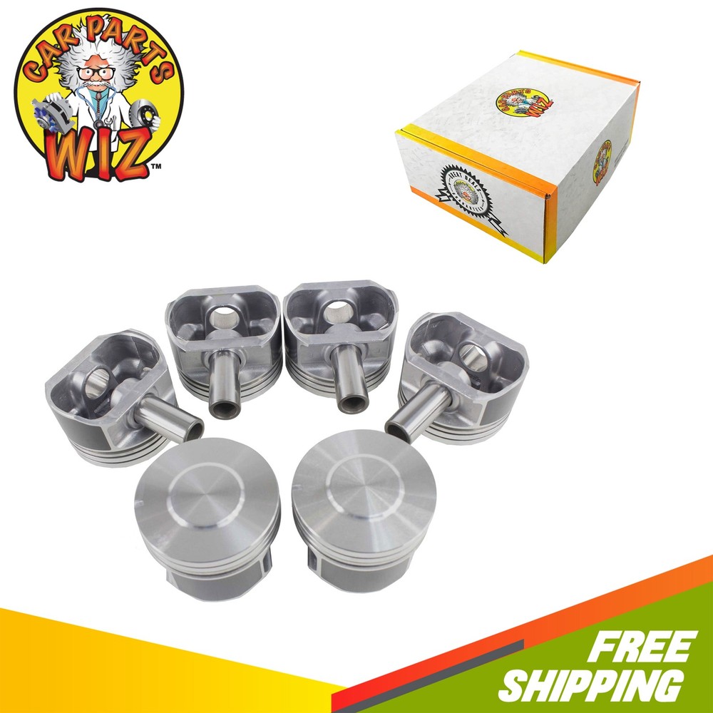 Engine Piston Set Fits 02-08 Ford Mazda B3000 Ranger 3.0L Vulcan