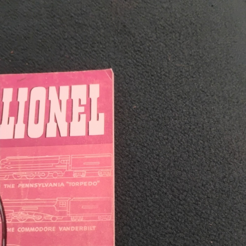 Original Lionel 1937 Consumer Catalog