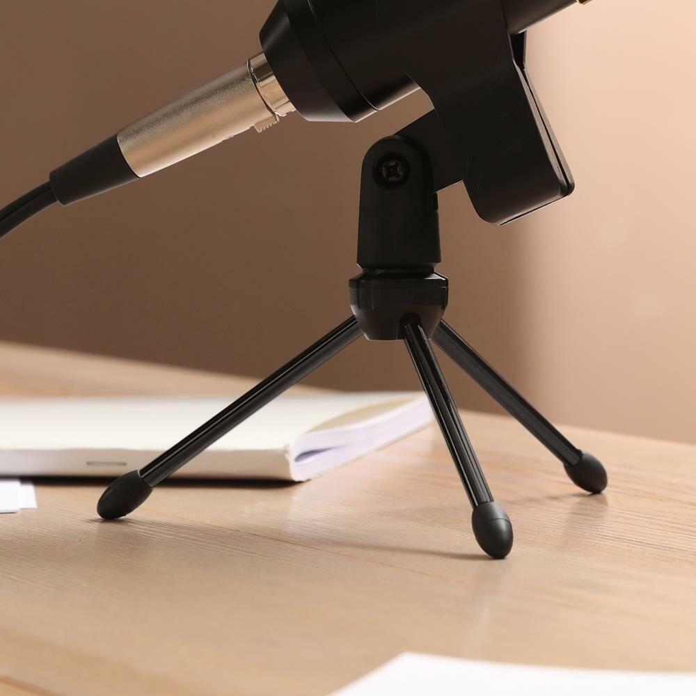 Pyle Compact Tabletop Stand - Replacement Part for PDMIKT200, PDMIUSB50 PDMIKT10