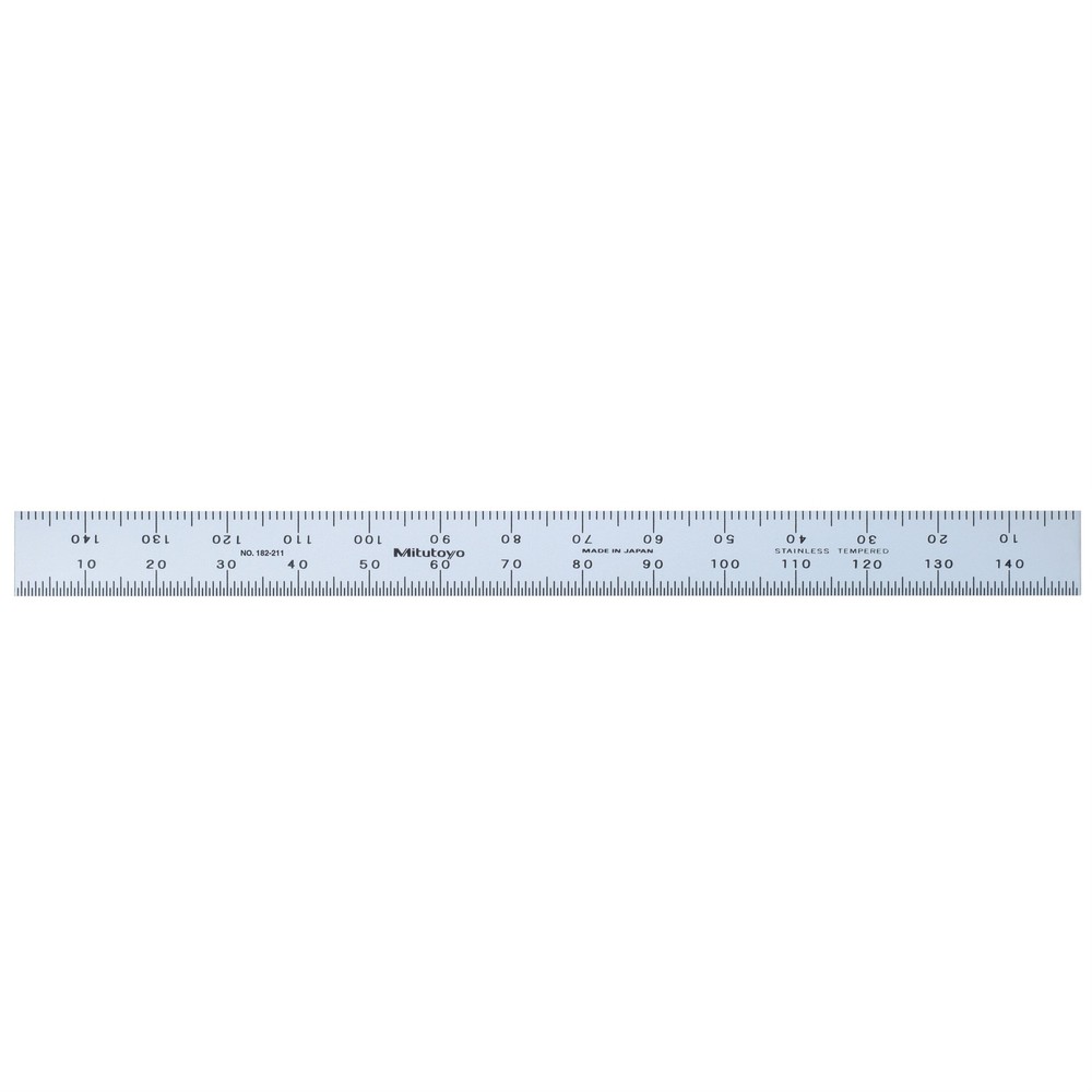 Steel Rule, 150mm, 12mm, Flex