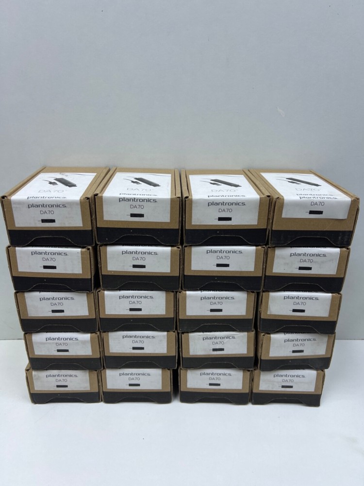 LOT 20 Pcs Plantronics DA70 USB Audio Processor 201851-01
