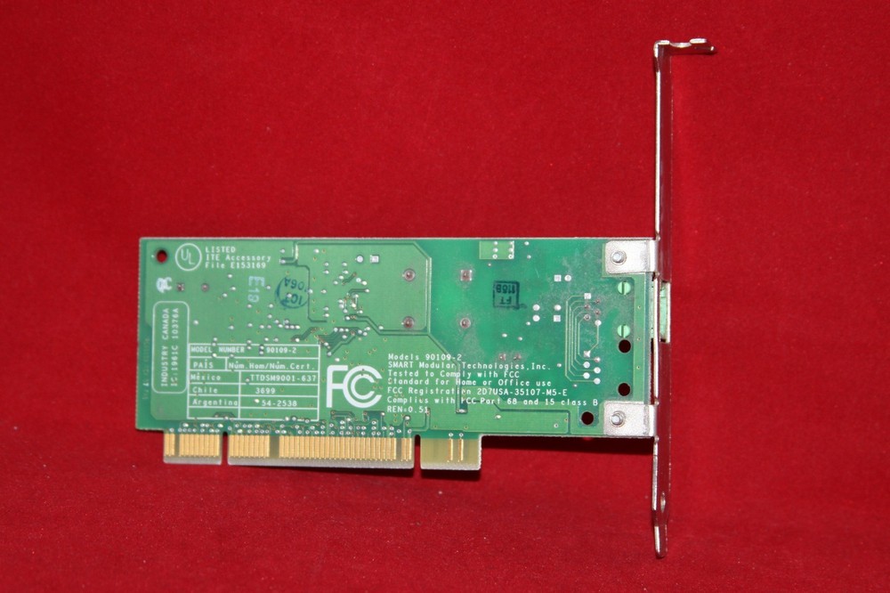 PCI Data/Fax Modem 56K, Smart Modular Technologies, Agere (90109-2)