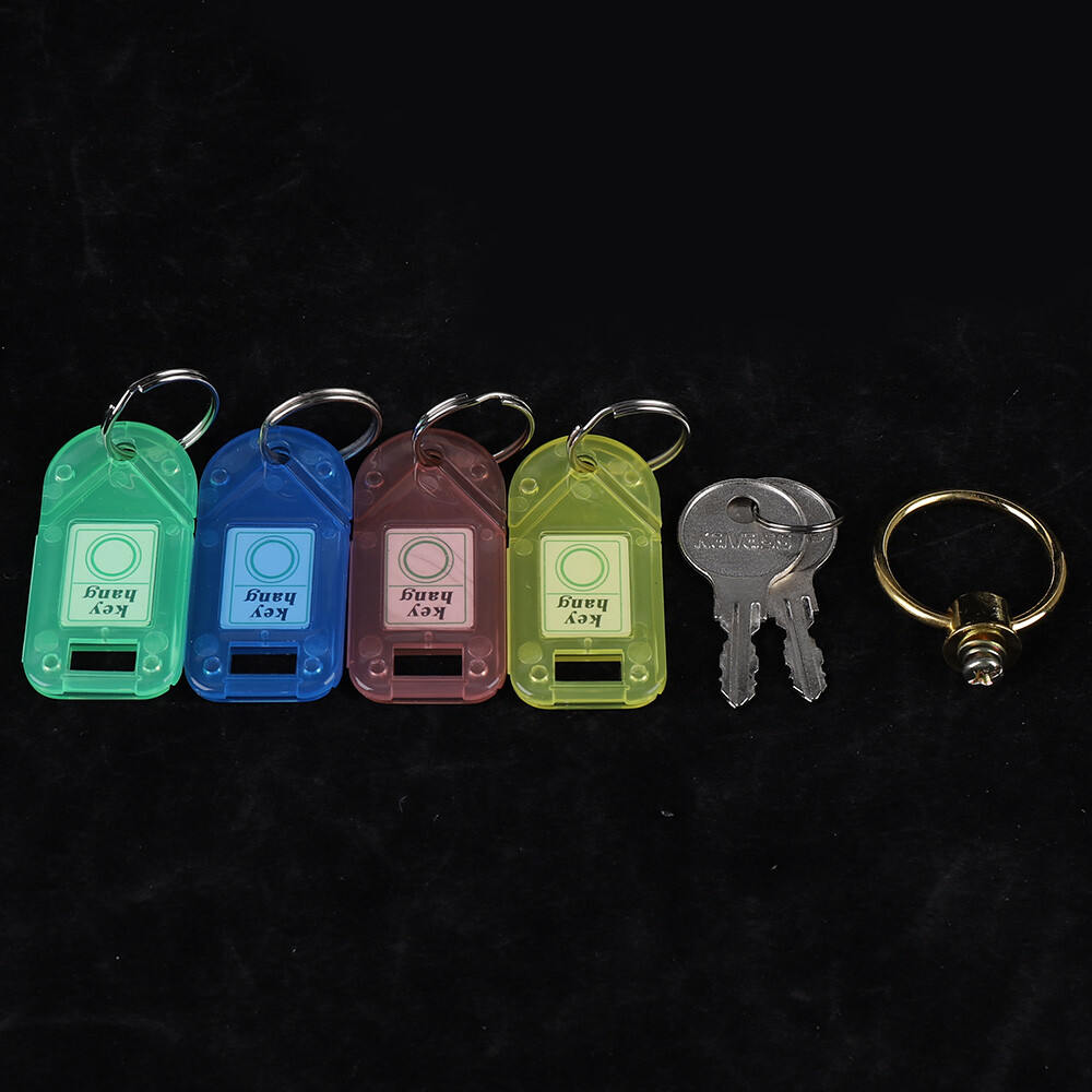 80 Keys Wall Mount Double Sides Lock Box Tiered Storage Safe Cabinet W/Pull Ring