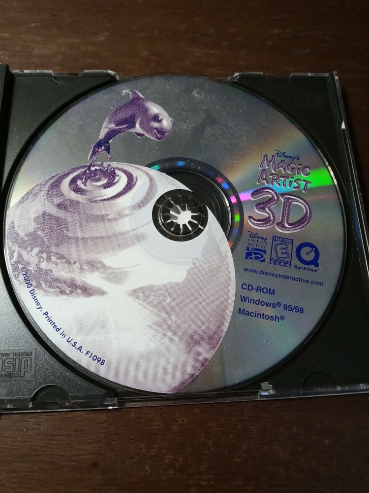Disney Magic Artist 3D Computer Drafting Software