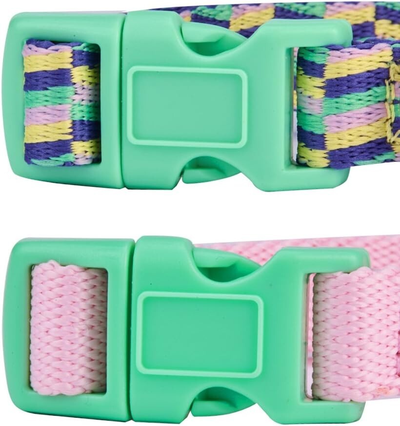 Blueberry Pet Pack of 2 Multiple Patterns Mix and Match Pretty Picks Adjustable
