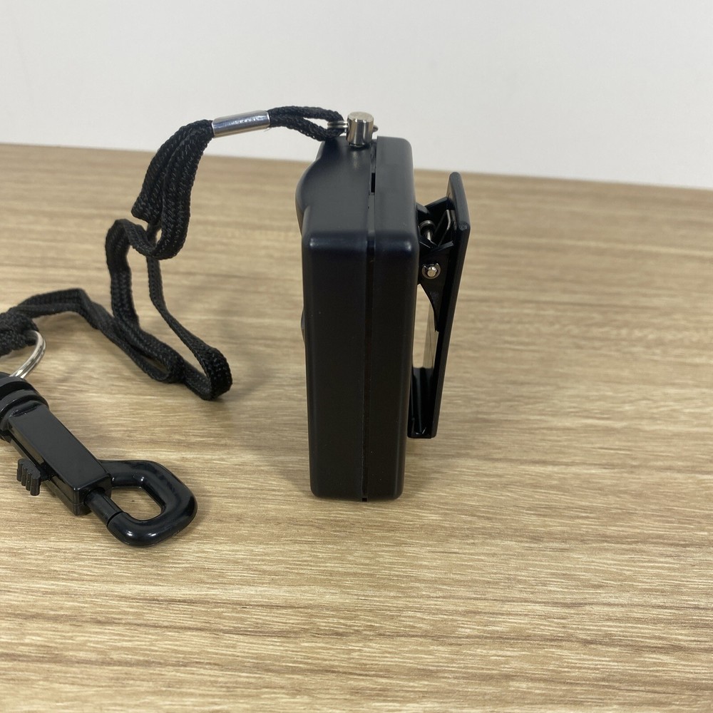 Quorum PAAL Personal Security Alarm Clip & Pull Pin Black NEW