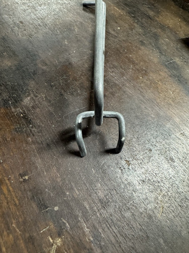 Assorted Bundle Of 23 Heavy Duty 3/8” Double Armed Peg Hooks 7”&8”