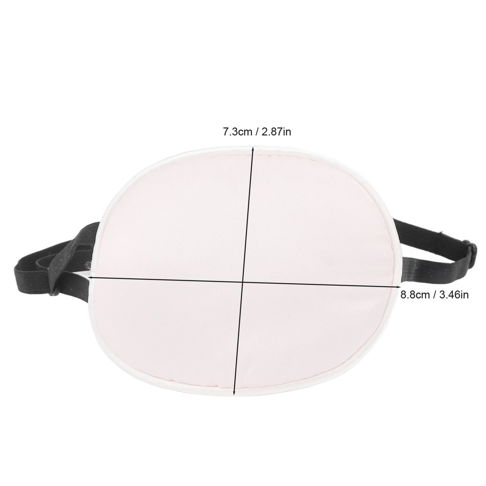 Eye Patch Silk Cotton Elastic Strap Full Cover Light Blocking Eye Cover Pad For
