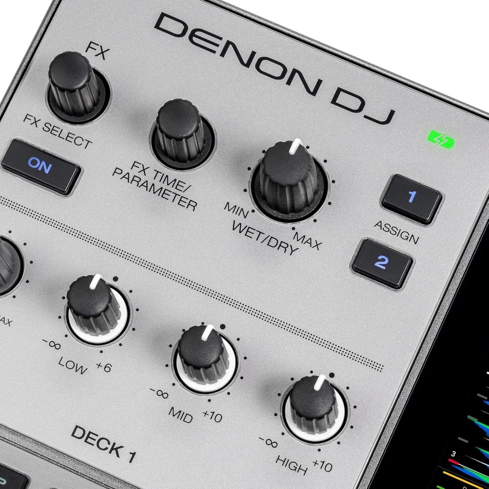 Compact PRIME GO+ DJ Controller with 7" Touch Screen & 100+ Million Track Access