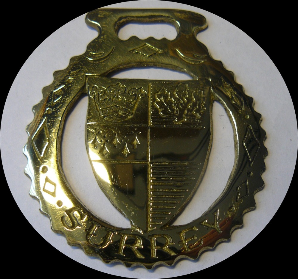 SURREY     Horse brass  (N717)