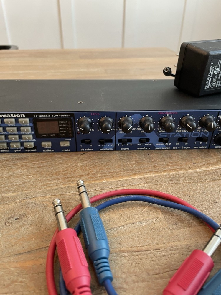 Novation A-Station Polyphonic Synthesizer Rackmount Sound Module NICE FREE SHIP!