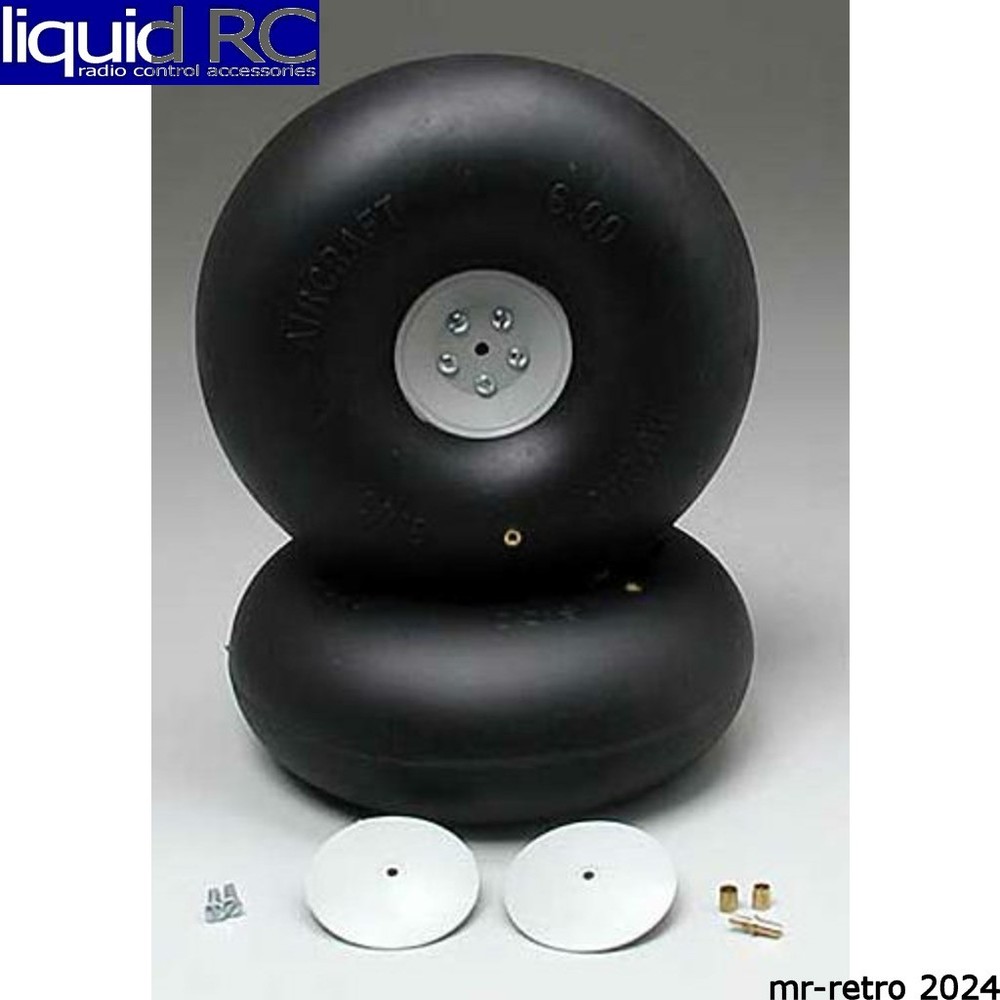 DU-BRO 600RV Dubro Big Wheels 6 inch (2)