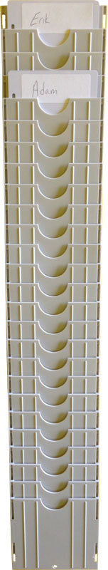 25 Pocket Expandable Modular Badge Card Rack