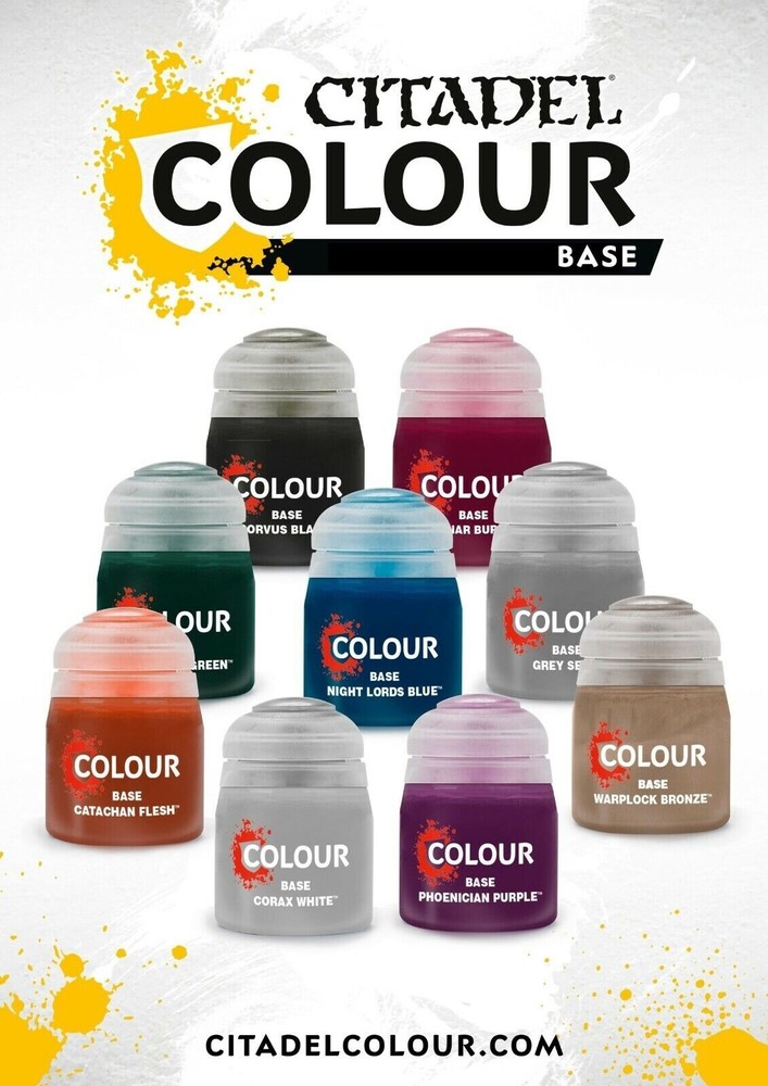 Games Workshop Citadel Base Paints (12ml)