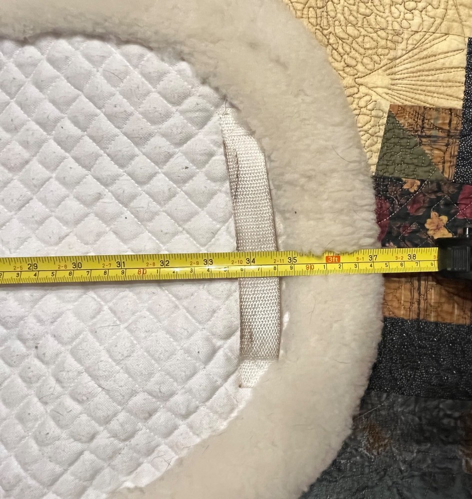 Fleeceworks Full Trim Shaped Saddle Pad