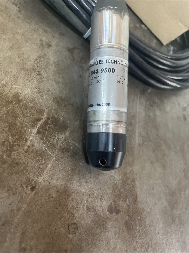 Charmilles Technologies 200 543 950D Submersible Level Sensor