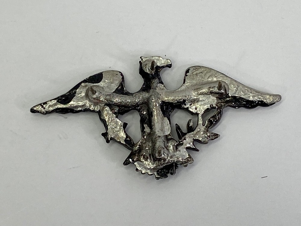 Patriotic Eagle Brooch Pin