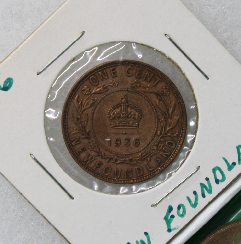 1936 Newfoundland Large cent
