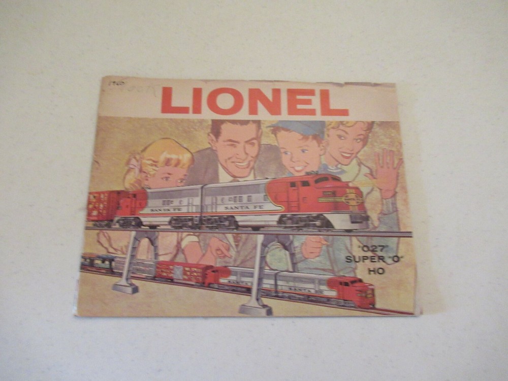 Lionel 1960 Train Catalog
