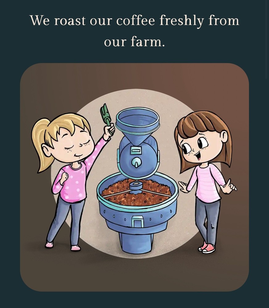 Roasted coffee beans