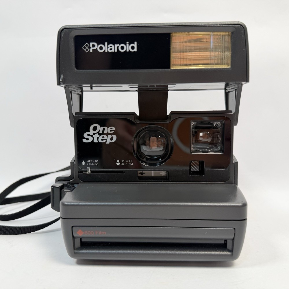Polaroid OneStep 600 Instant Camera Tested Working Cleaned