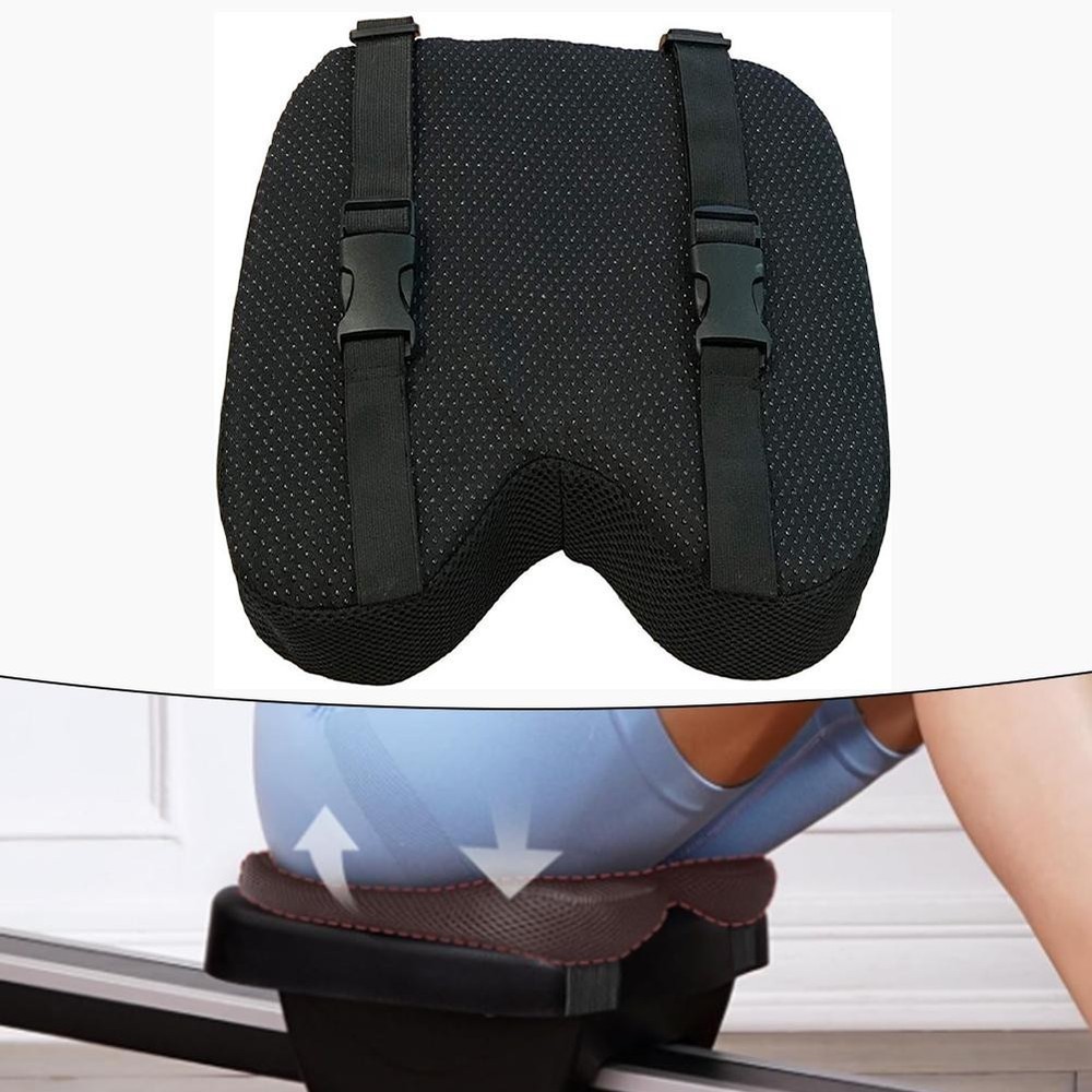 Rowing Machine Seat Cushion Easy Install Non Slip Design for Concept 2