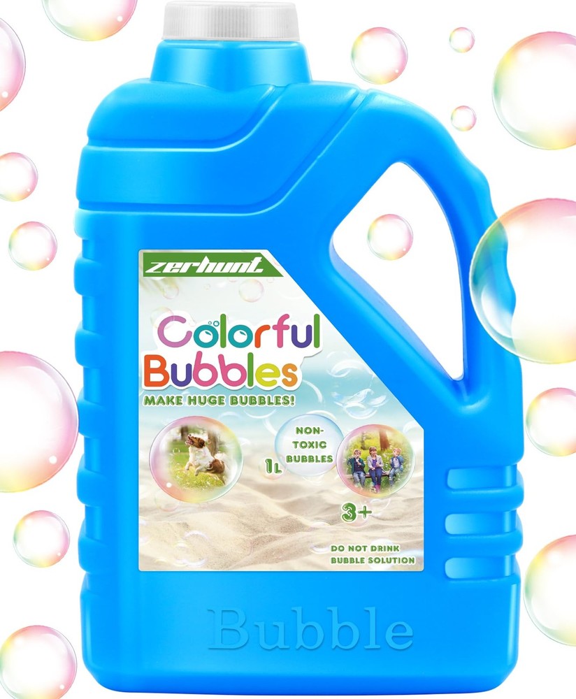 Bubble Solution Refill 33.8 OZ Bubble Concentrate Solution for Bubble Machine...