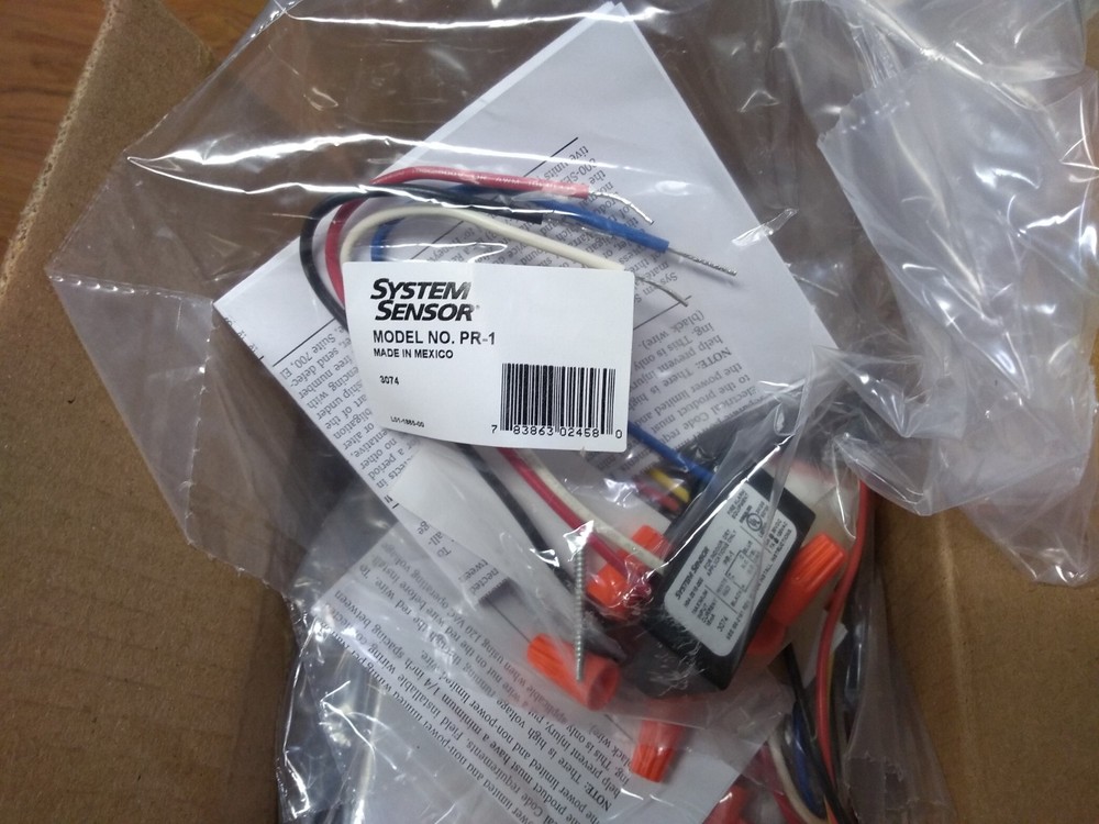 Multi Voltage Relay, System Sensor Model #PR-1