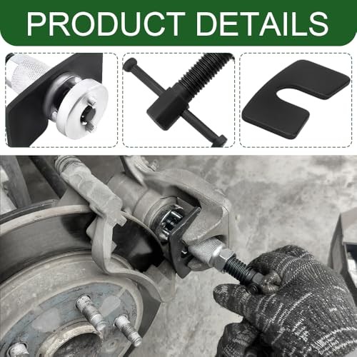 Car Brake Piston Wind Back Tool, Brake Caliper Compression Tool, Automotive