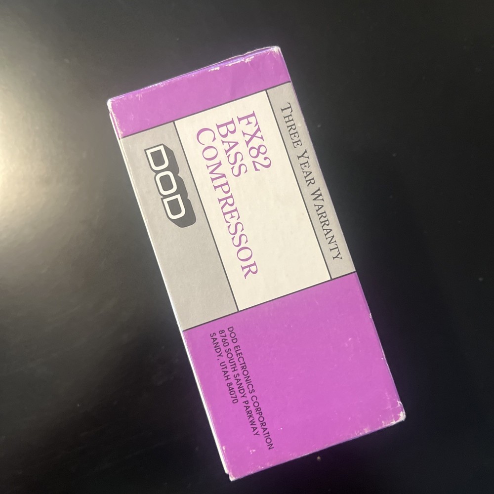 DOD FX82 Bass Compressor Effect Pedal JP