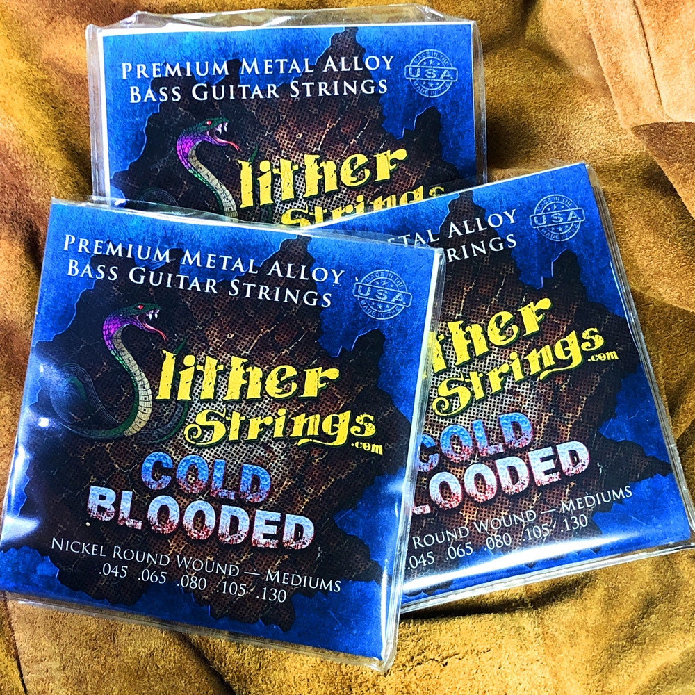 Slither Strings - Cold Blooded 5-String Bass Strings