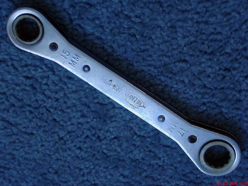 (6) Langline Double Box End Metric Wrenches