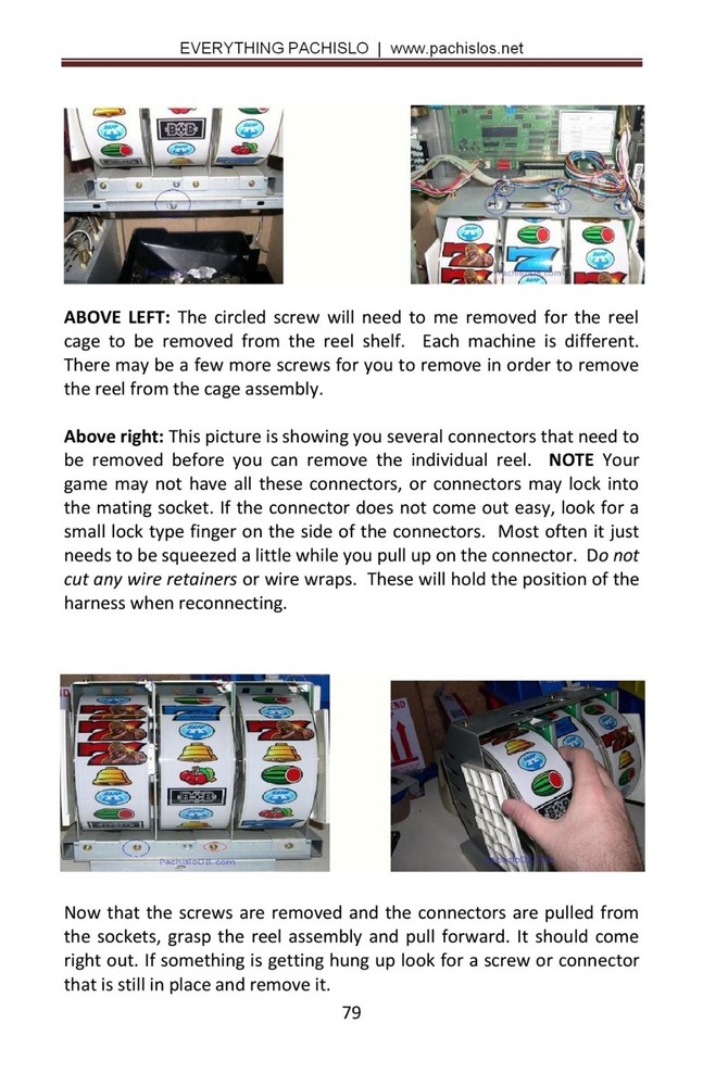 Pachislo Slot Machine Manual 900+ Pages EVERYTHING PACHISLO